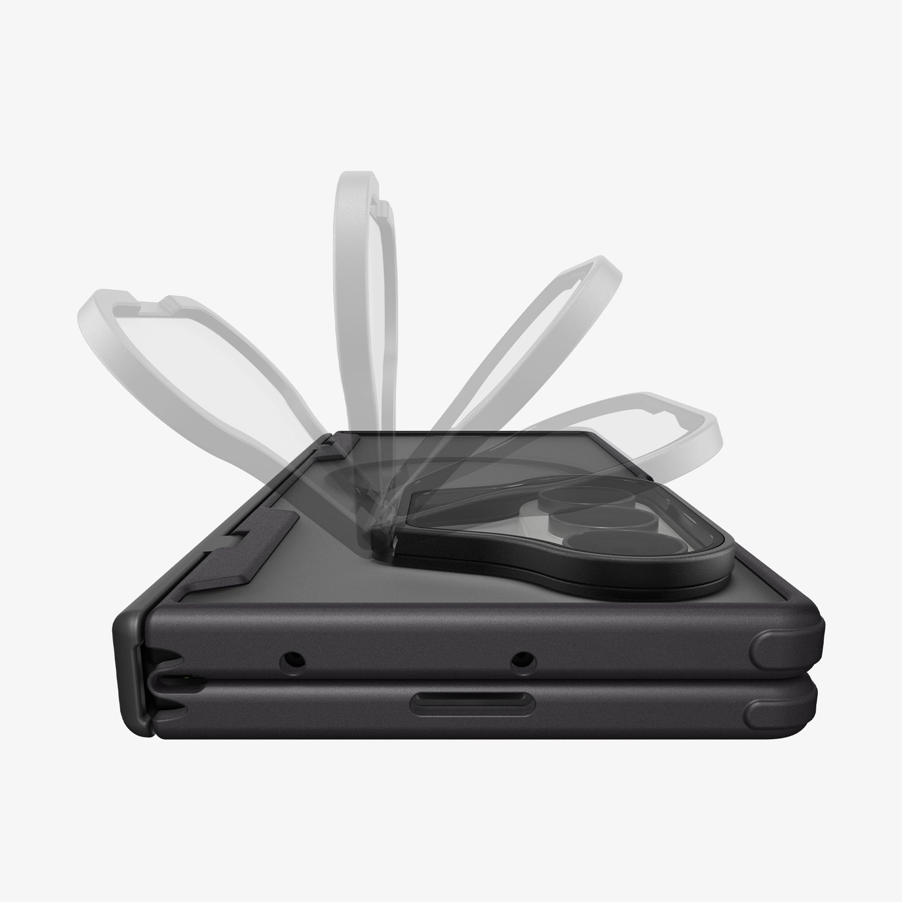 Spigen Galaxy Z Fold 8 Ultra Case Optik Armor Pro MagFit - Black - image 5