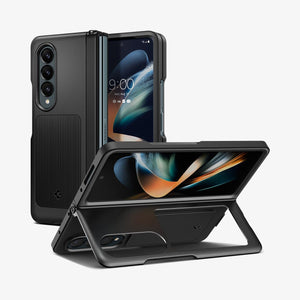 Spigen Galaxy Z Fold 4 Series Case – Neo Hybrid S – Black – detail image 2