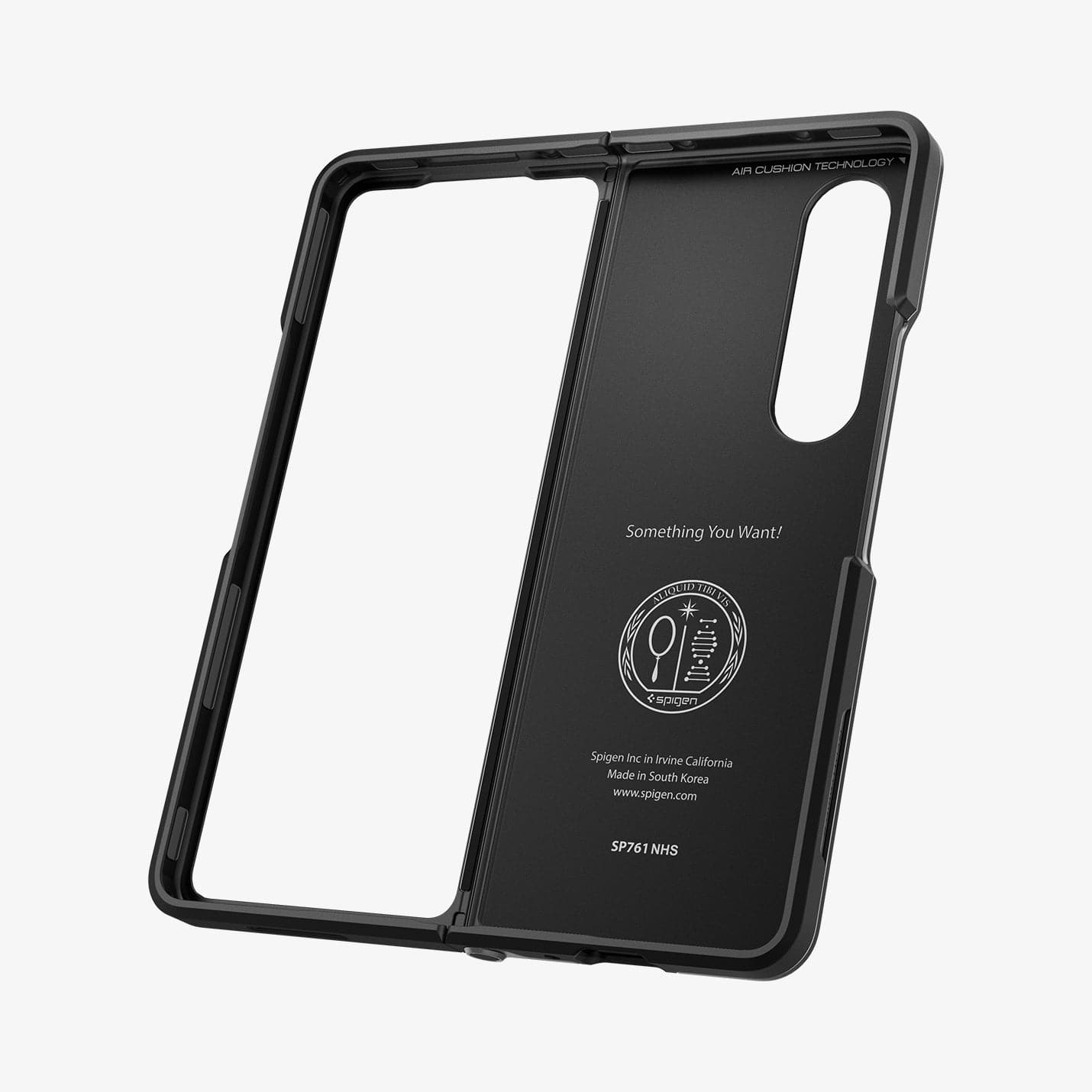 Spigen Galaxy Z Fold 4 Series Case – Neo Hybrid S – Black – detail image 8