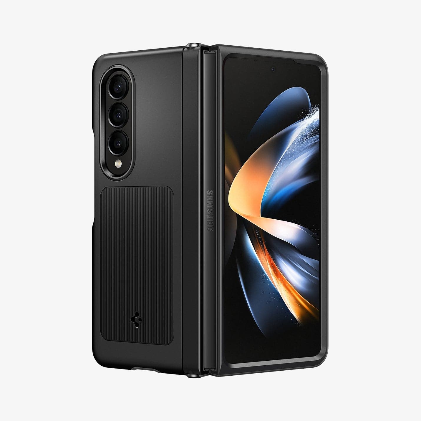 Spigen Galaxy Z Fold 4 Series Case – Neo Hybrid S – Black – detail image 13