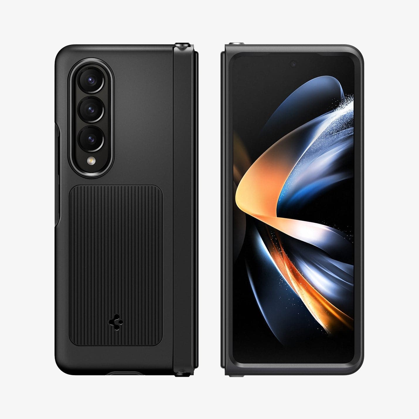 Spigen Galaxy Z Fold 4 Series Case – Neo Hybrid S – Black – detail image 3