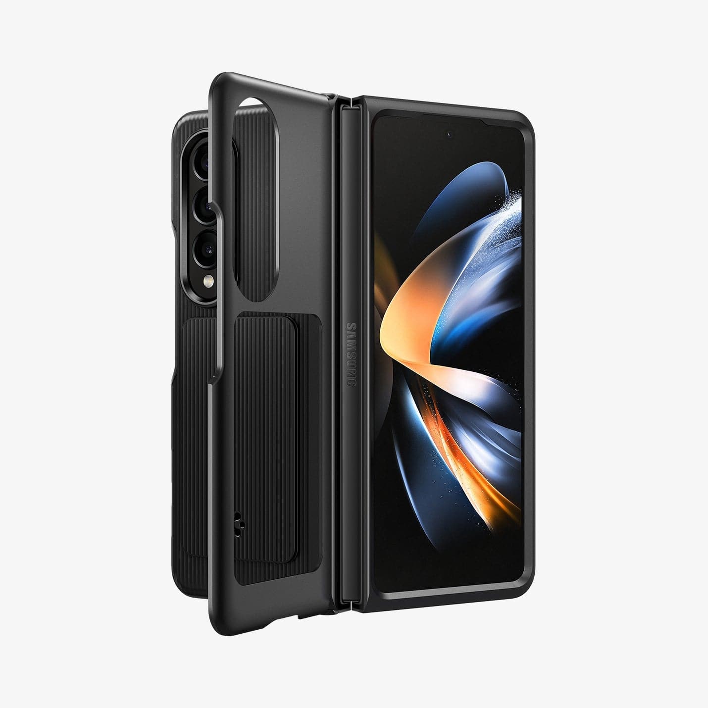 Spigen Galaxy Z Fold 4 Series Case – Neo Hybrid S – Black – detail image 6