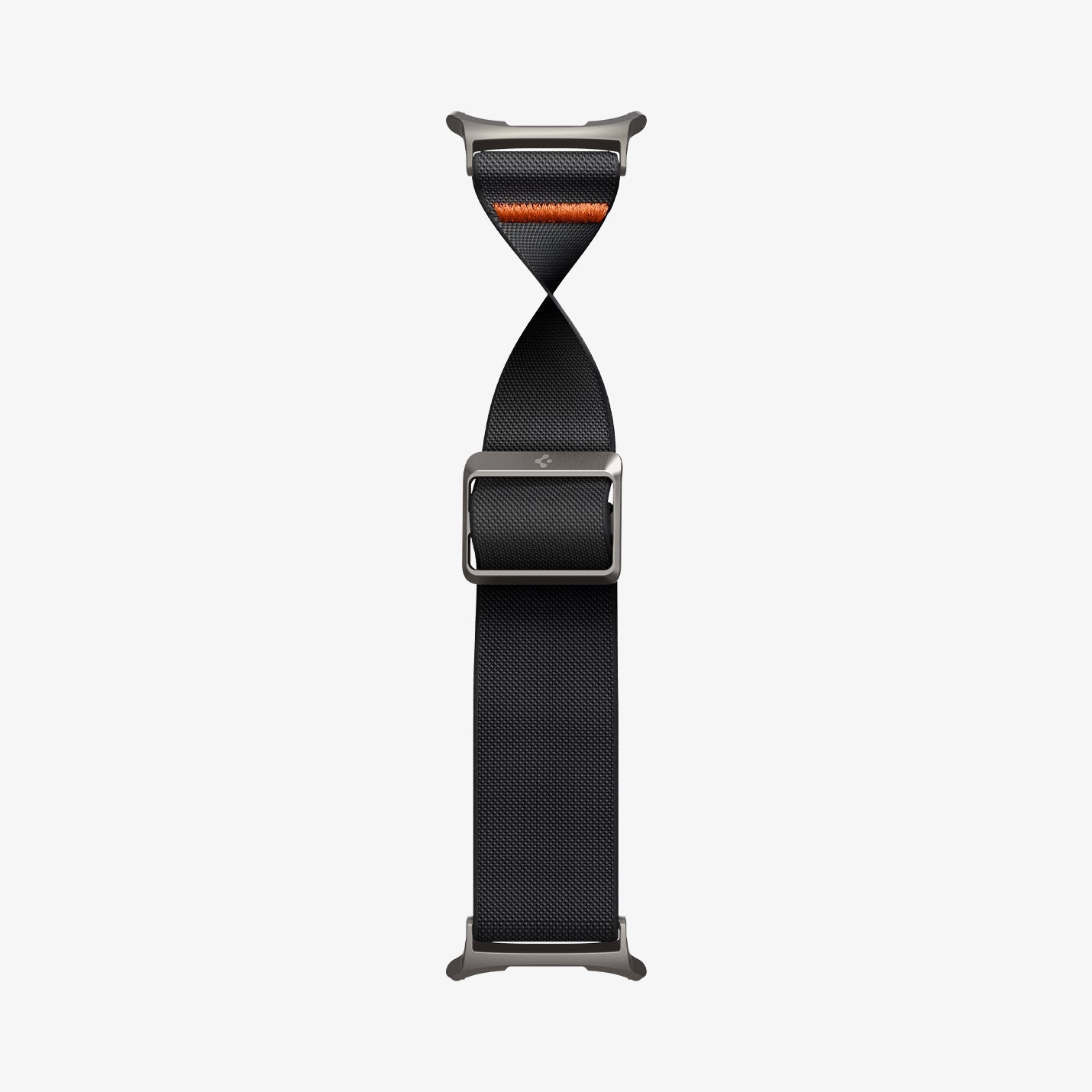 Spigen Galaxy Watch Ultra 2 & Ultra 47mm Band - Lite Fit - Black - white background detail image 5