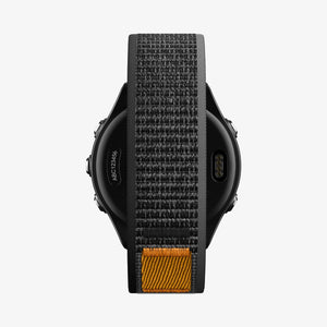 Spigen Garmin 22mm Quick Release Watch Band – Athlex Air — Active Black Orange, fit, construction or use view 19