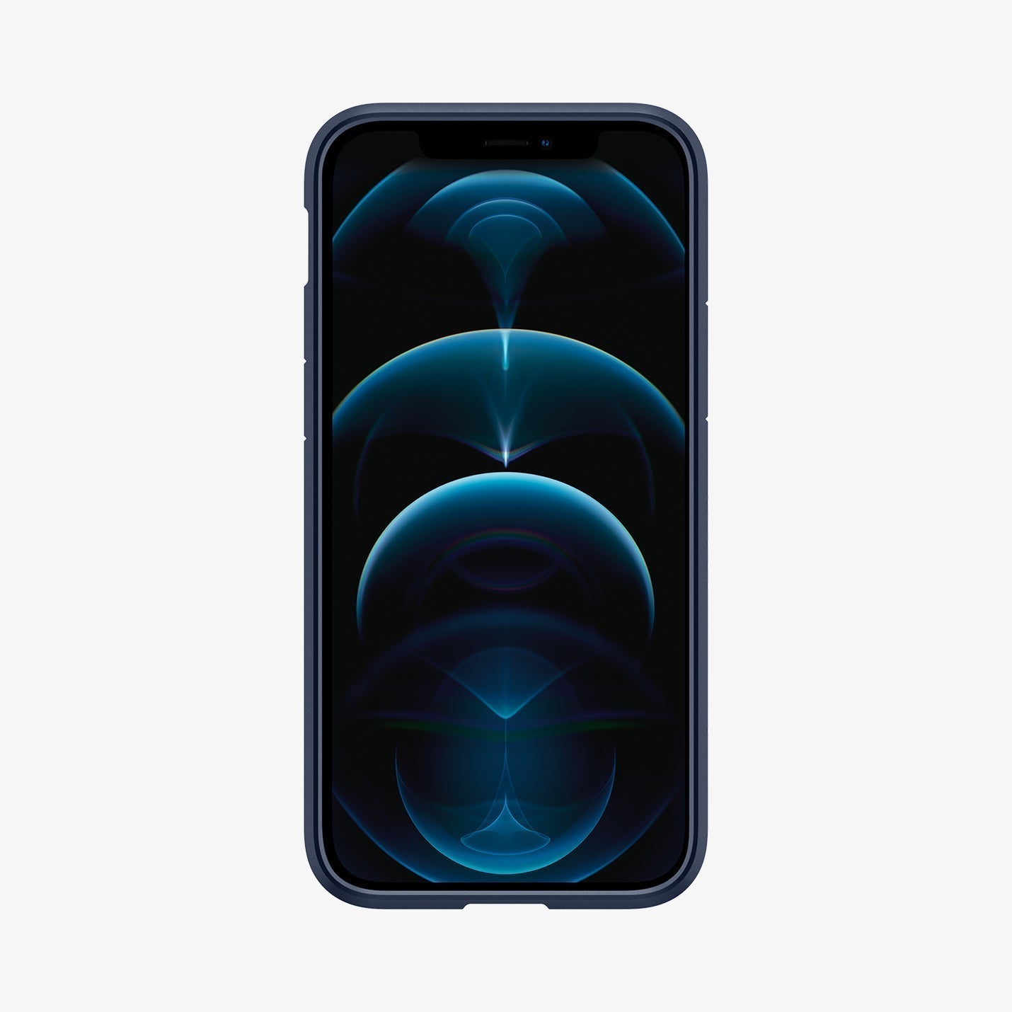ACS01618 - iPhone 12 Pro Max Case Ultra Hybrid in crystal clear showing the back