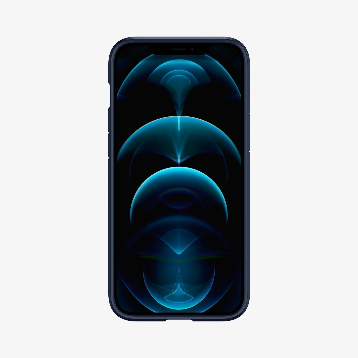 ACS01618 - iPhone 12 Pro Max Case Ultra Hybrid in crystal clear showing the back
