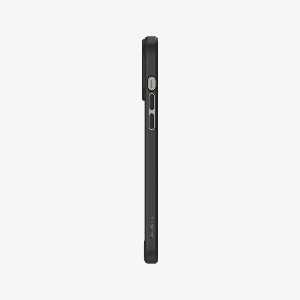 Spigen iPhone 13 Pro Max Case – Ultra Hybrid - Matte Black side profile