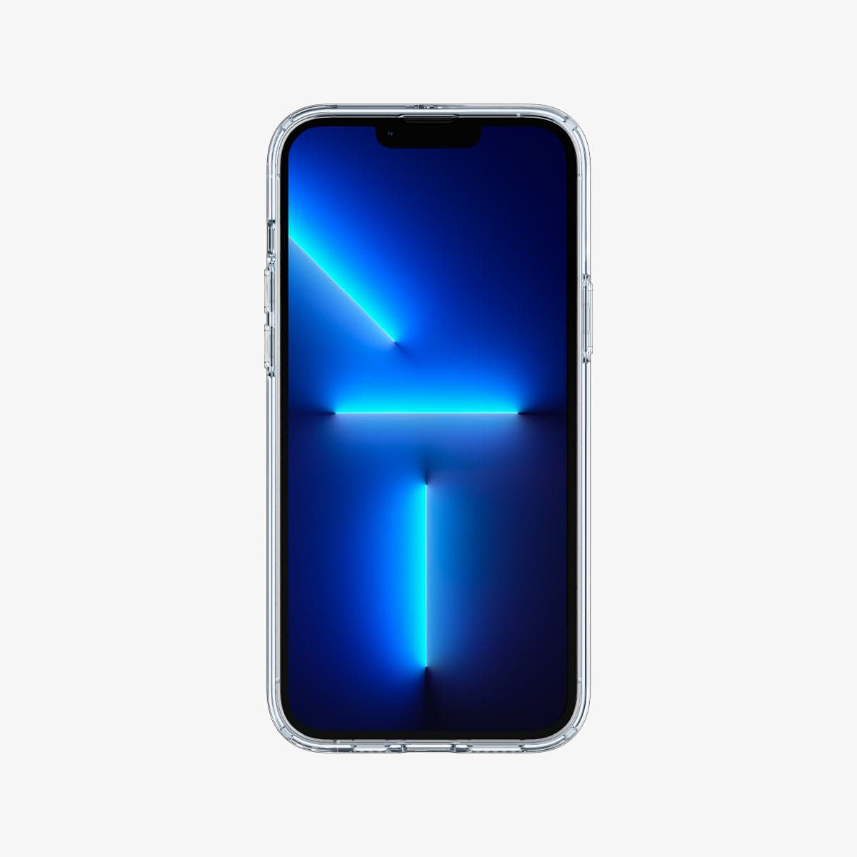 Spigen iPhone 13 Pro Max Case – Ultra Hybrid - Crystal Clear front view