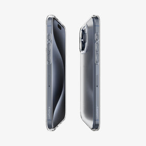 Spigen Ultra Hybrid Matte case for iPhone 15 Pro in Frost Clear – detail image 5
