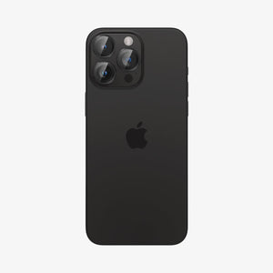Spigen iPhone 15 Pro Max / 15 Pro Lens Protector – Optik Pro EZ Fit – Black product image 6
