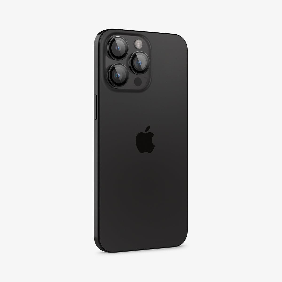 Spigen iPhone 15 Pro Max / 15 Pro Lens Protector – Optik Pro EZ Fit – Black product image 5