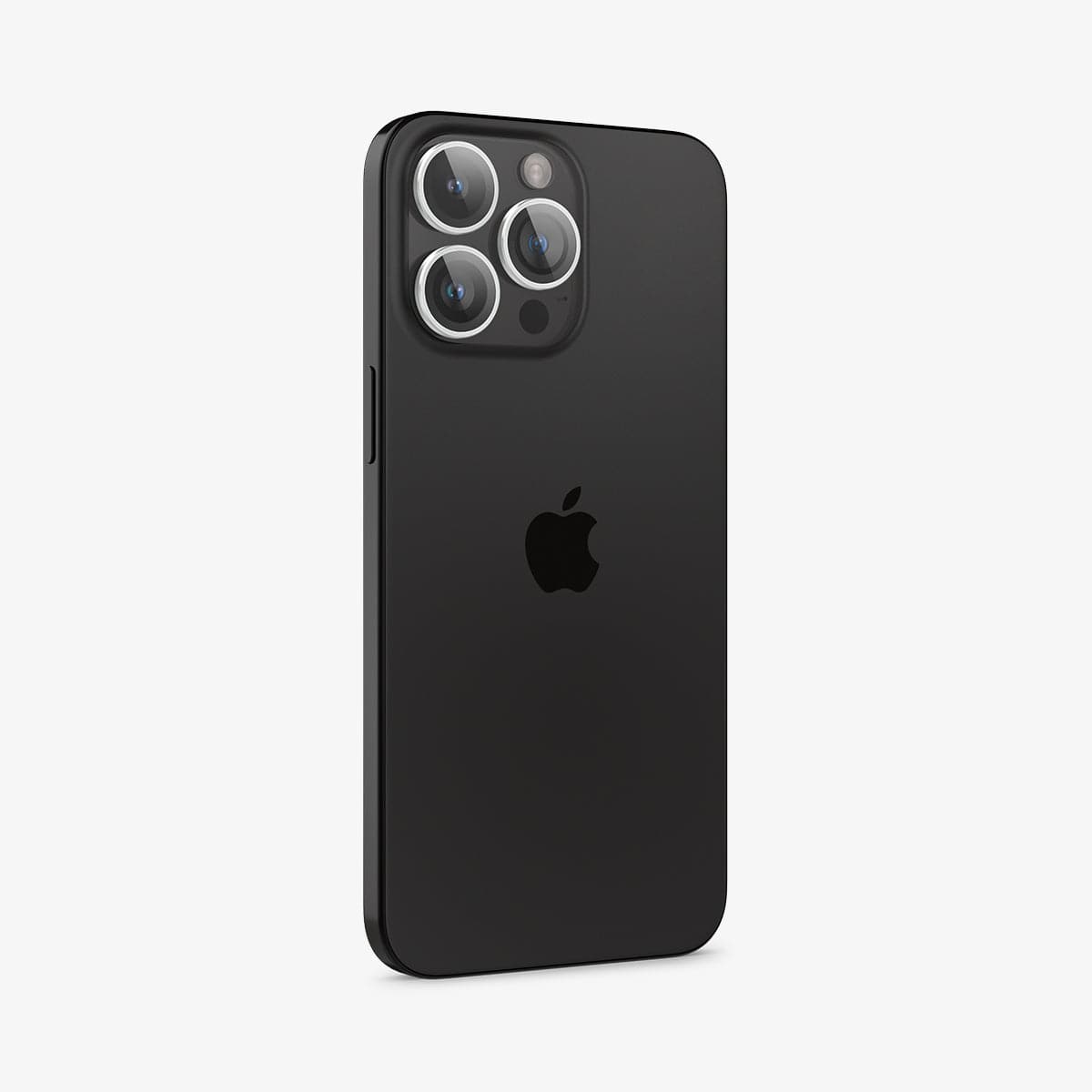 Spigen iPhone 15 Pro Max / 15 Pro Lens Protector – Optik Pro EZ Fit – Silver product image 5