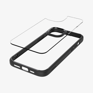 Spigen Ultra Hybrid case for iPhone 15 in Matte Black – detail image 4
