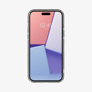 Spigen Ultra Hybrid case for iPhone 15 in Crystal Clear – detail image 4