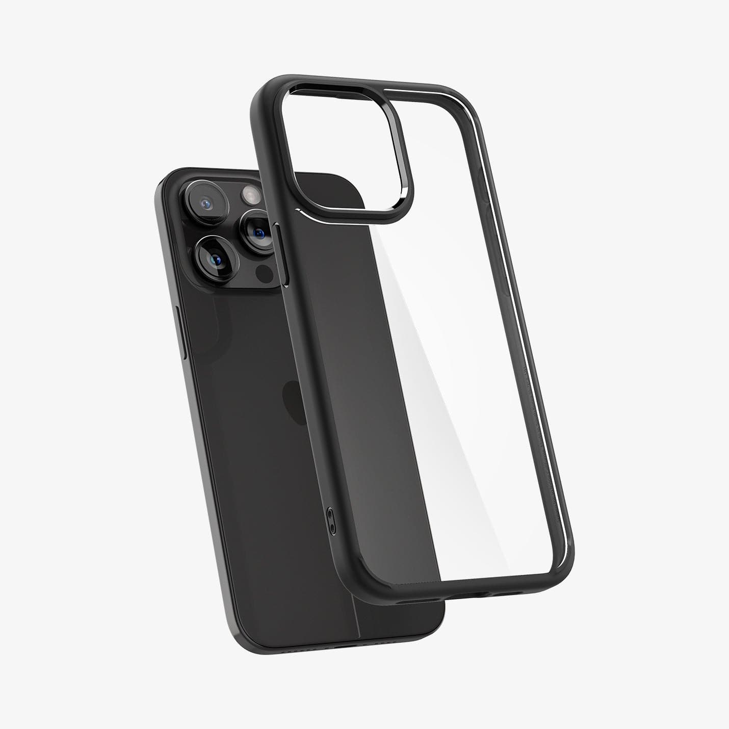 Spigen Ultra Hybrid case for iPhone 15 Pro in Matte Black – detail image 2