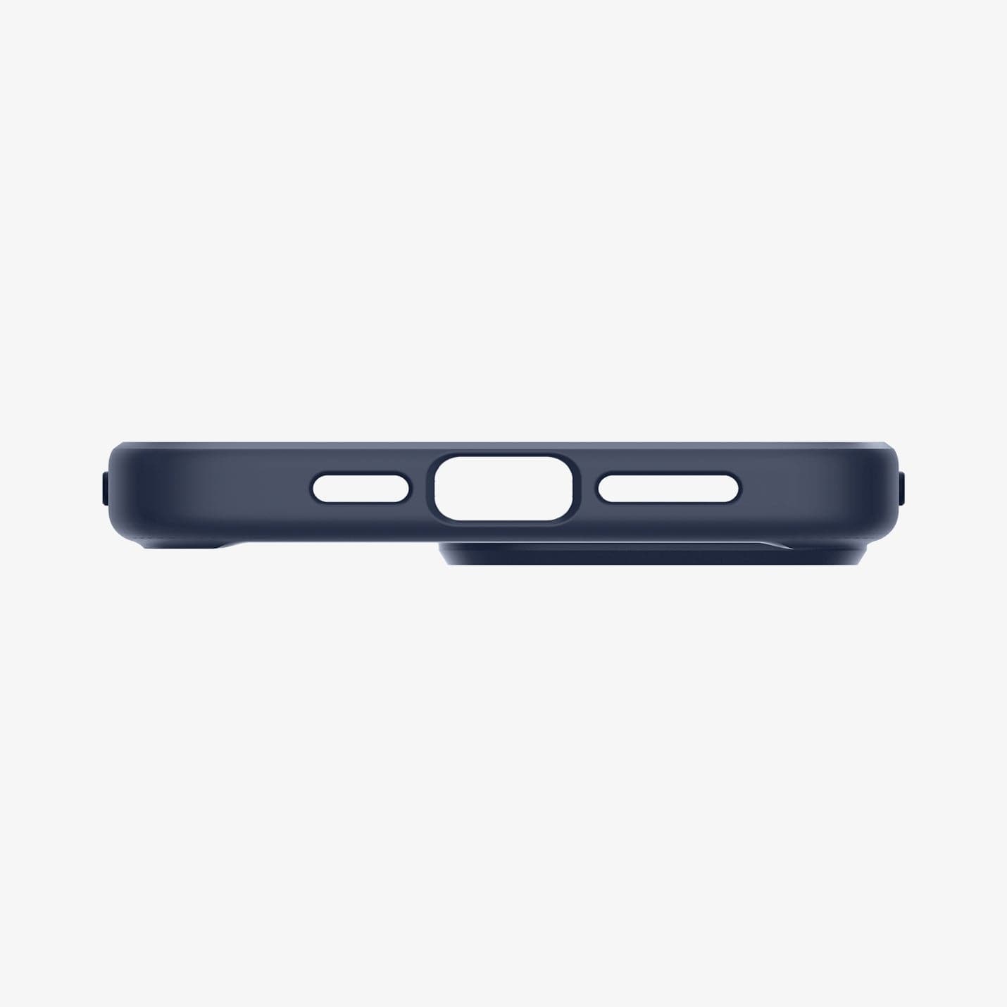 ACS07209 - iPhone 15 Series Ultra Hybrid Case in Natural Titanium showing the back 