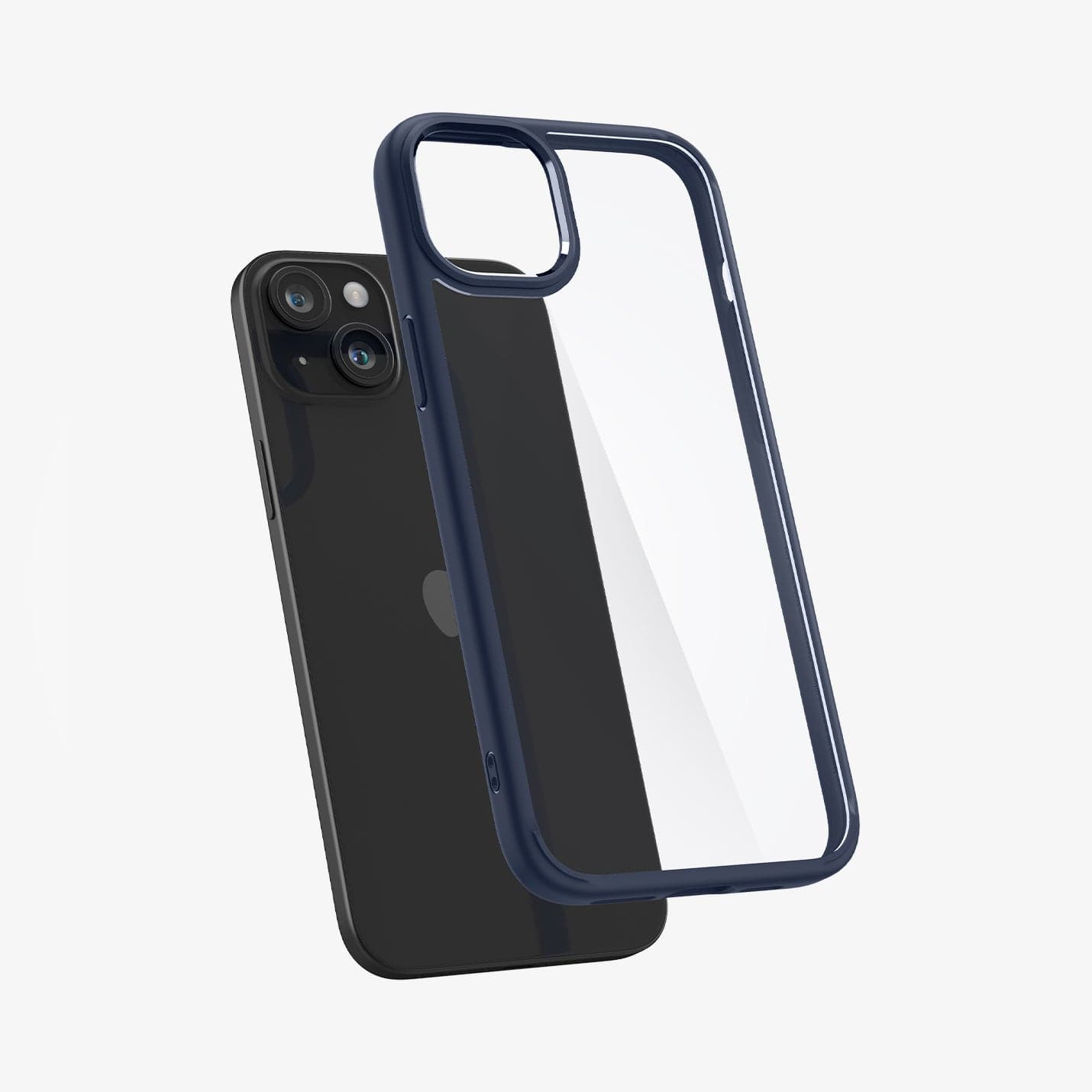 Spigen Ultra Hybrid case for iPhone 15 Plus in Navy Blue – detail image 2