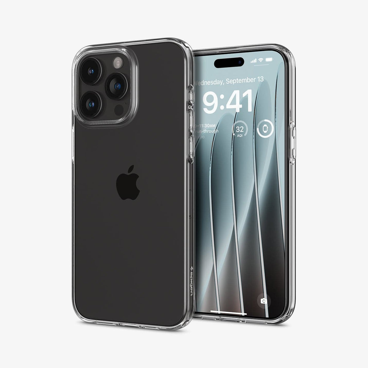 Spigen Liquid Crystal case for iPhone 15 Pro Max in Crystal Clear – detail image 1
