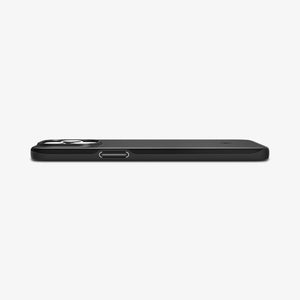 Spigen Thin Fit case for iPhone 15 Pro Max in Black – detail image 6