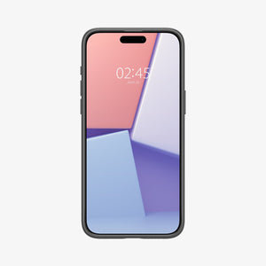Spigen Thin Fit case for iPhone 15 Pro Max in Black – detail image 4