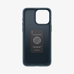 Spigen Thin Fit case for iPhone 15 Pro Max in Metal Slate – detail image 5