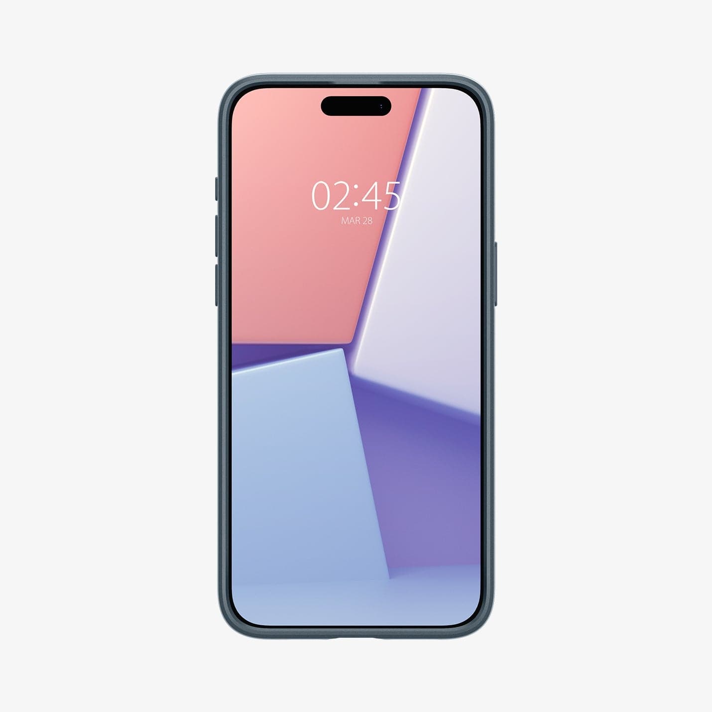 Spigen Thin Fit case for iPhone 15 Pro Max in Metal Slate – detail image 4