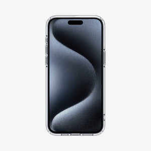 Spigen Ultra Hybrid Matte case for iPhone 15 Pro Max in Frost Clear – detail image 7