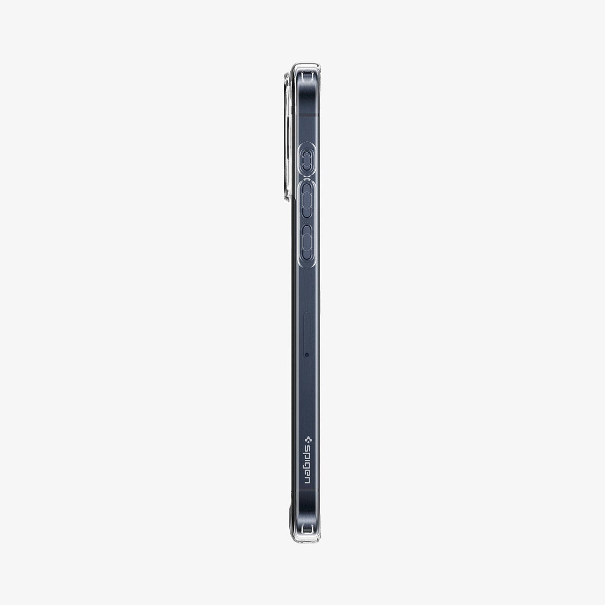 Spigen Ultra Hybrid Matte case for iPhone 15 Pro Max in Frost Clear – detail image 8