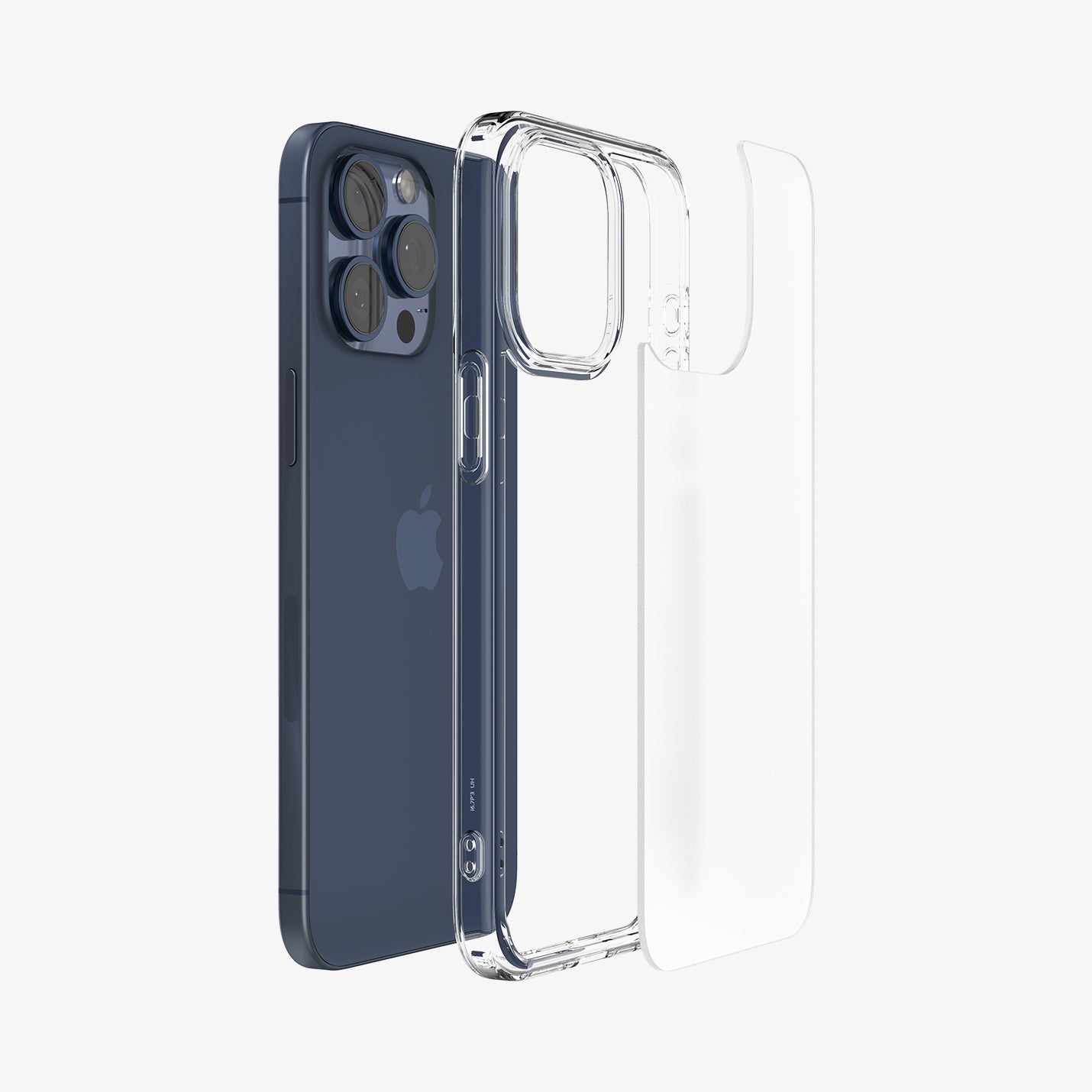 Spigen Ultra Hybrid Matte case for iPhone 15 Pro Max in Frost Clear – detail image 4