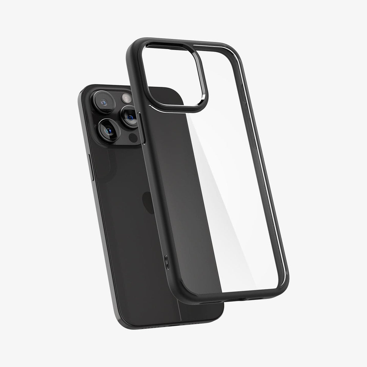 Spigen Ultra Hybrid case for iPhone 15 Pro Max in Matte Black – detail image 2