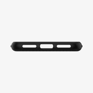 042CS20511 - iPhone SE Liquid Air case in black showing the back