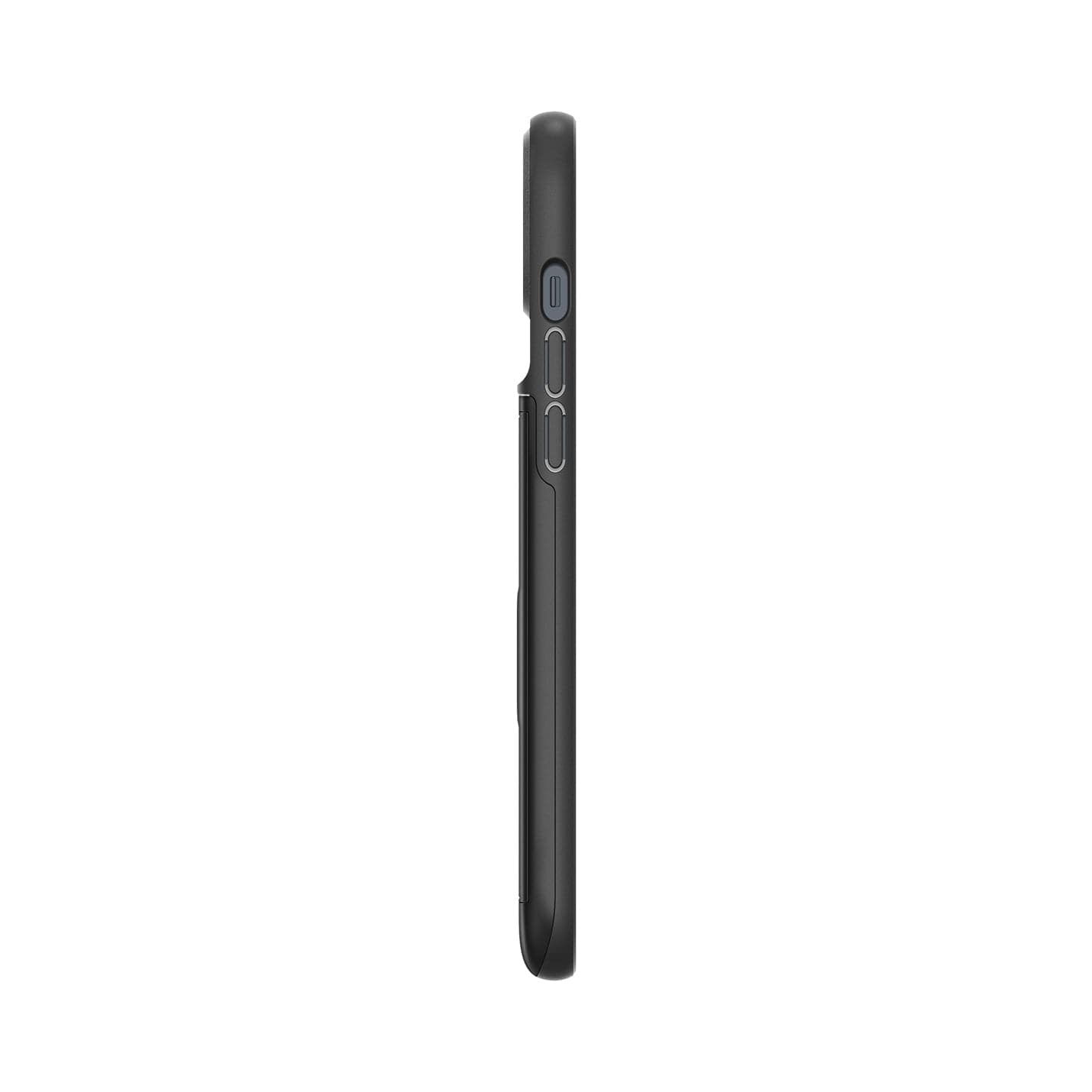 ACS04835 - iPhone 14 Pro Max Case Slim Armor CS in black showing the back