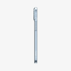 ACS04809 - iPhone 14 Pro Max Case Liquid Crystal in crystal clear showing the back