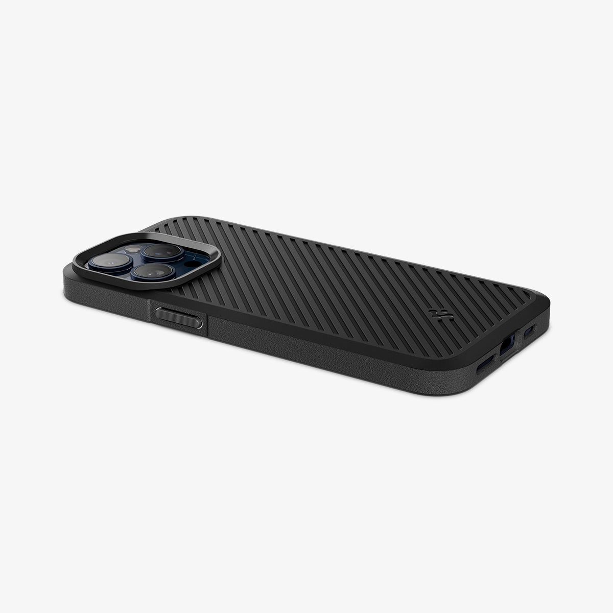 Spigen Core Armor case for iPhone 15 Pro Max in Matte Black – detail image 4