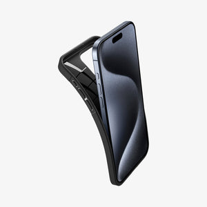 Spigen Core Armor case for iPhone 15 Pro Max in Matte Black – detail image 5