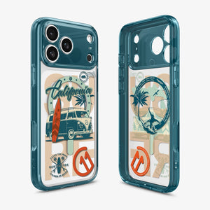Spigen iPhone 17 Pro c11 Huntington MagFit case - side and interior view