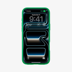 Spigen c11 Cadence case front view on iPhone 17 Pro