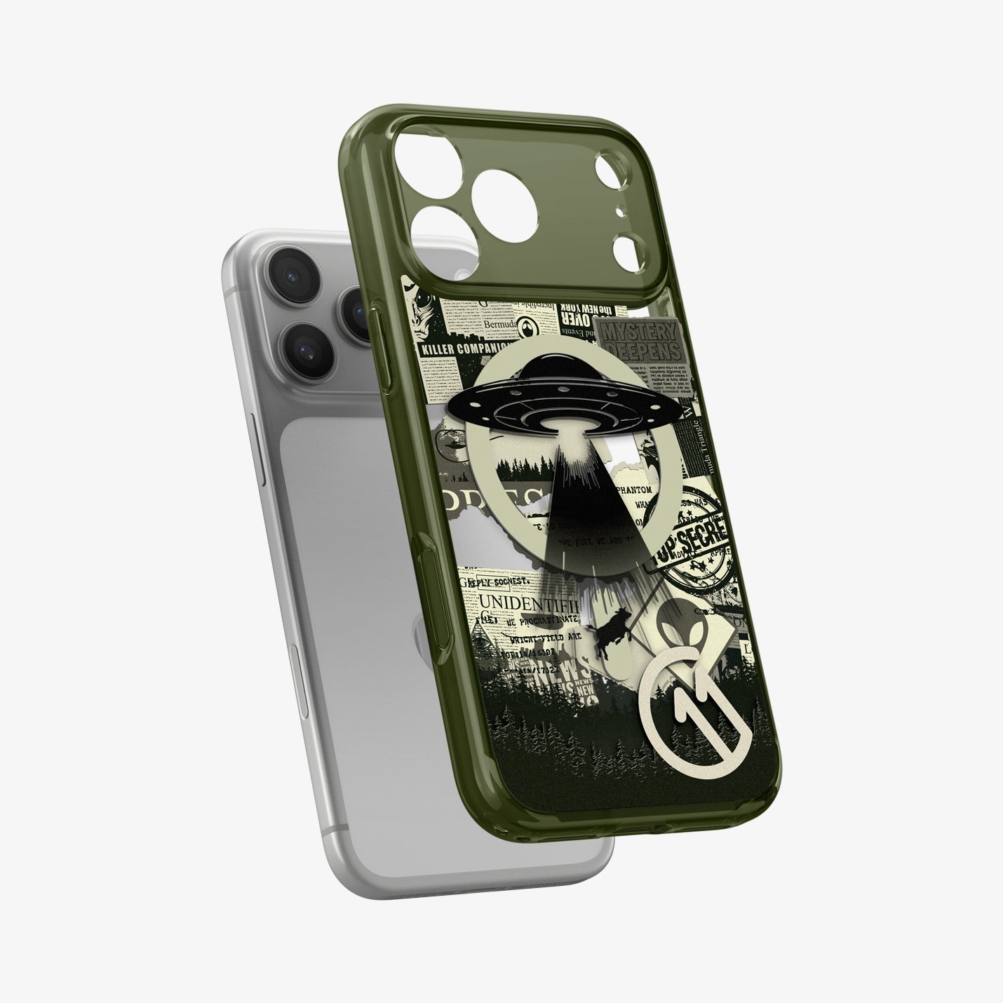 Spigen iPhone 17 Pro Max c11 Phantom MagFit case - fit and removal view