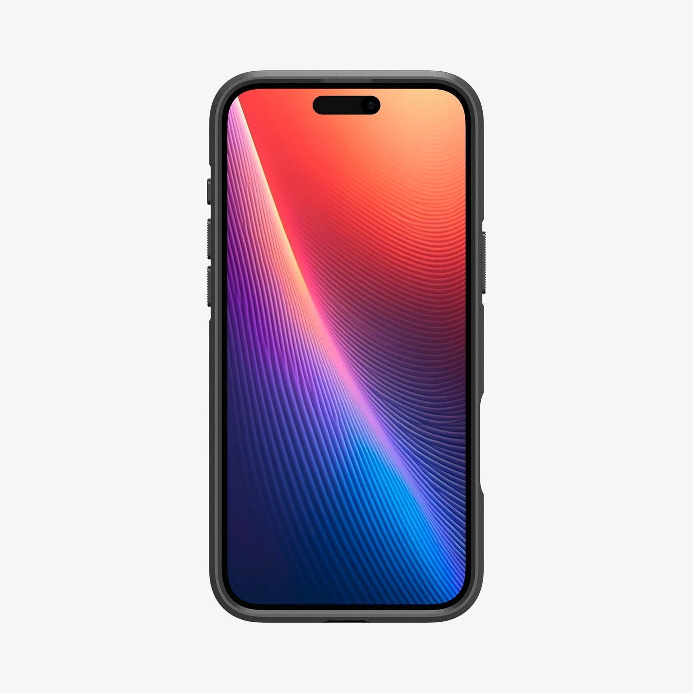 Spigen Core Armor (MagFit) case for iPhone 16 Plus in Matte Black – detail image 4