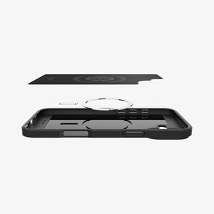 Spigen Core Armor (MagFit) case for iPhone 16 Plus in Matte Black – detail image 3