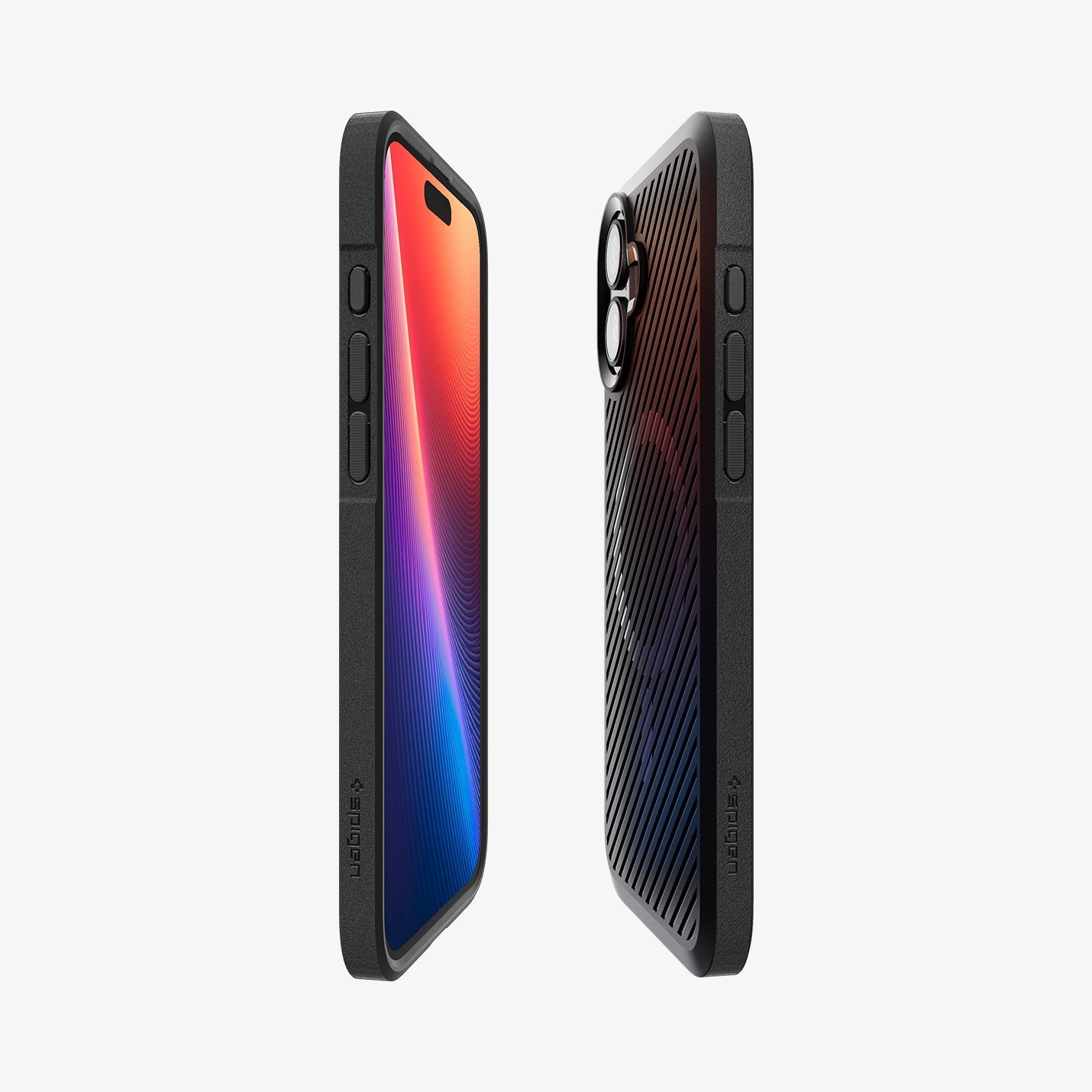Spigen Core Armor (MagFit) case for iPhone 16 Plus in Matte Black – detail image 2