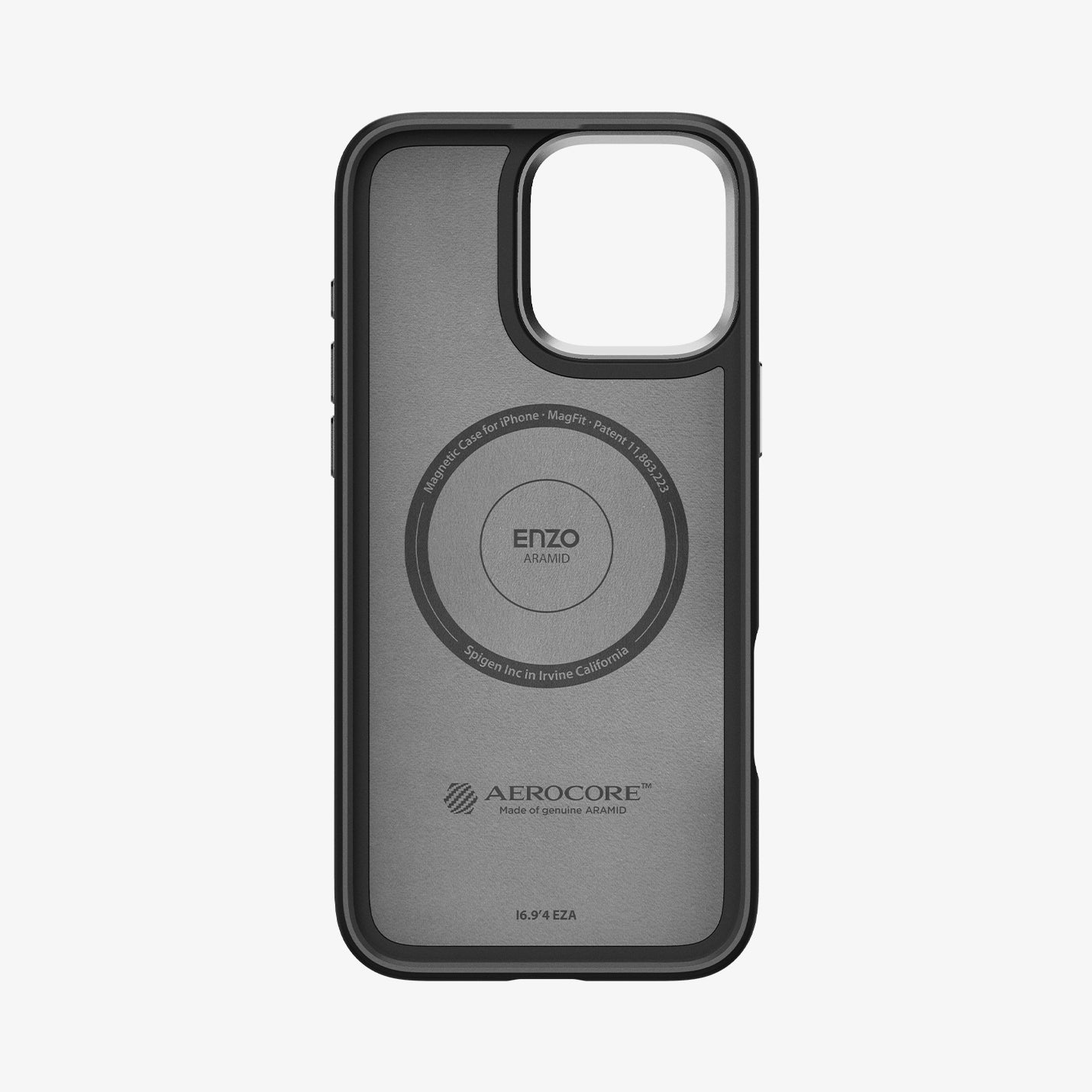 Spigen iPhone 16 Pro Max Case – Enzo Aramid MagFit – Black Nature – detail image 16