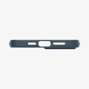 ACS01612 - iPhone 12 Pro Max Case Thin Fit in black showing the back