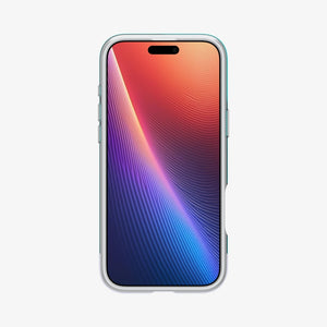 Spigen iPhone 16 Pro Classic C1 MagFit case in Bondi Blue - front phone view
