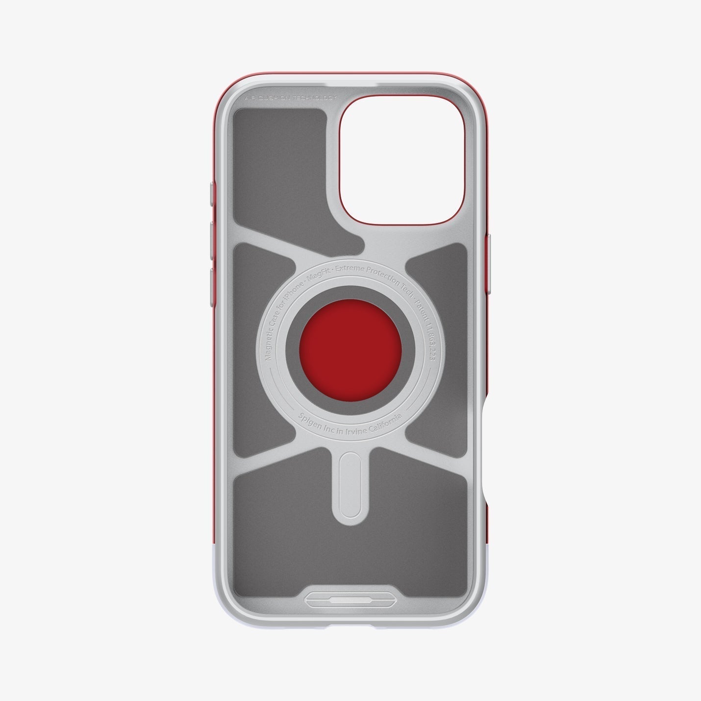 Spigen iPhone 16 Pro Classic C1 MagFit case in Ruby - interior case view