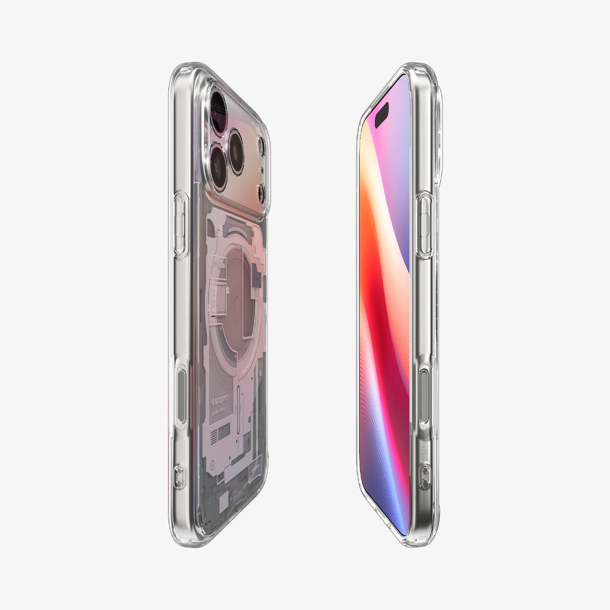 Spigen iPhone 18 Pro Ultra Hybrid Zero One (Mag Fit) - Zero One White - image 3
