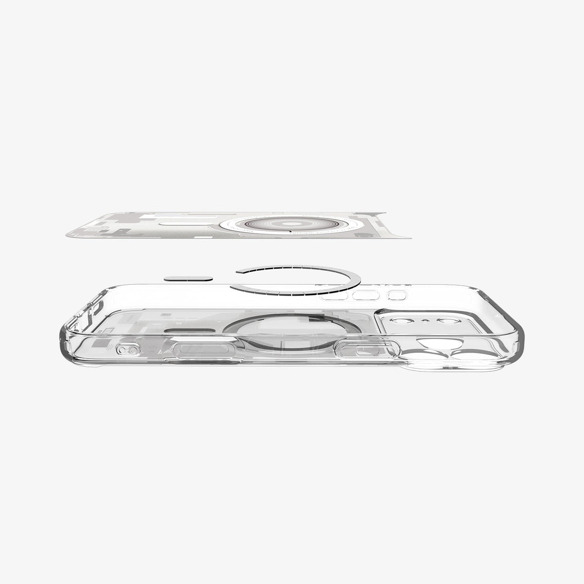 Spigen iPhone 18 Pro Max Ultra Hybrid Zero One (Mag Fit) - Zero One White - image 4