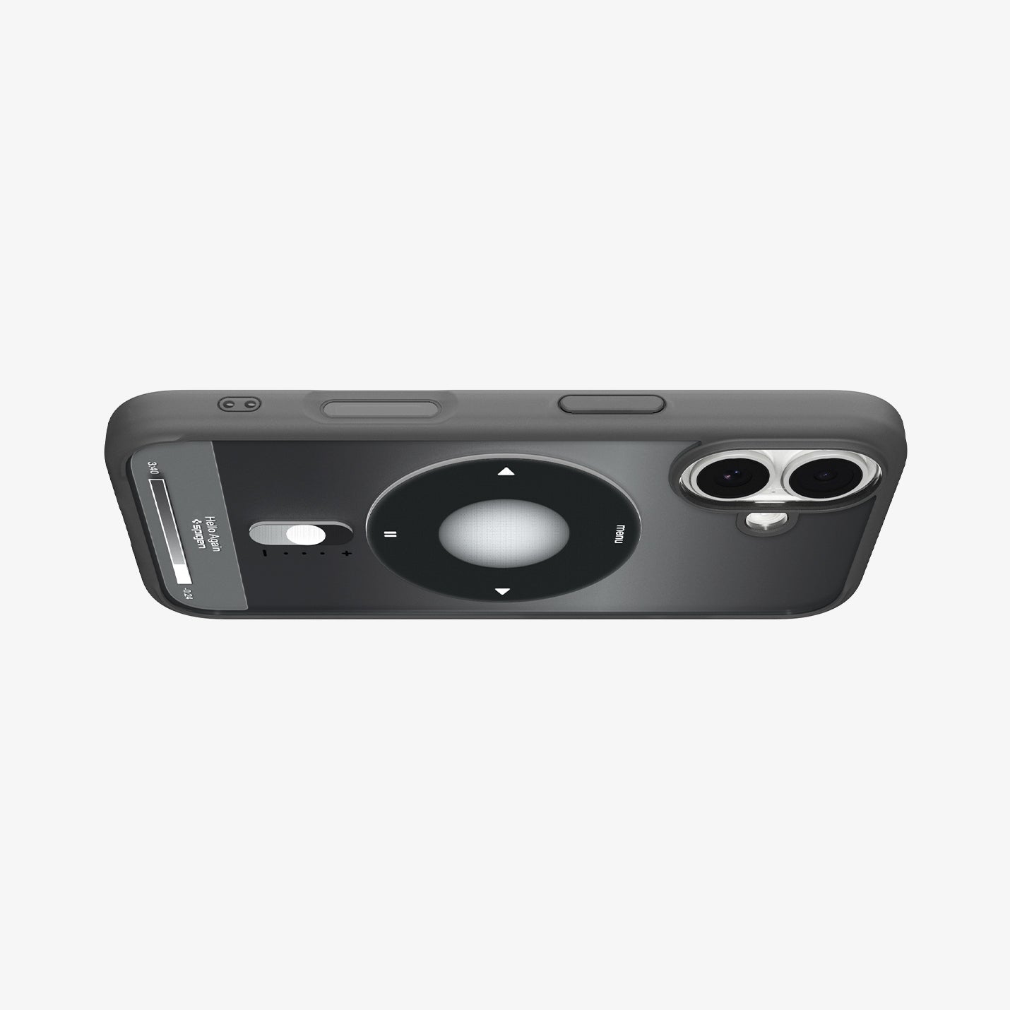 Spigen iPhone 17 Ultra Hybrid Classic MagFit case in Classic Black - layer and magnet construction