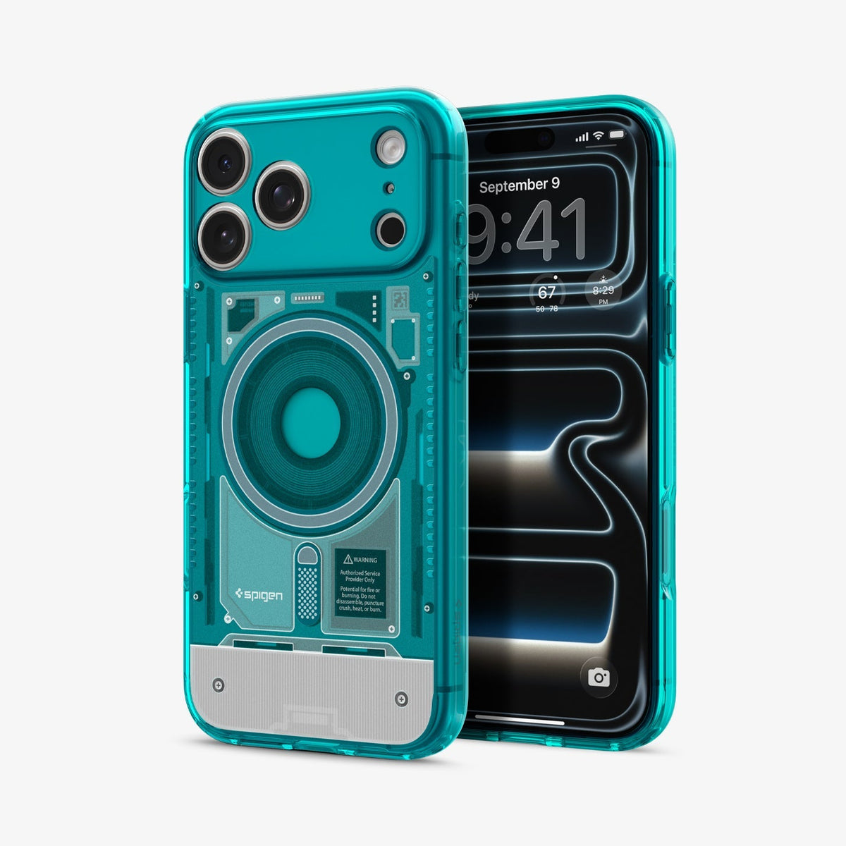 Spigen iPhone 18 Pro Max Ultra Hybrid C-One (Mag Fit) - C-One Bondi Blue - image 2