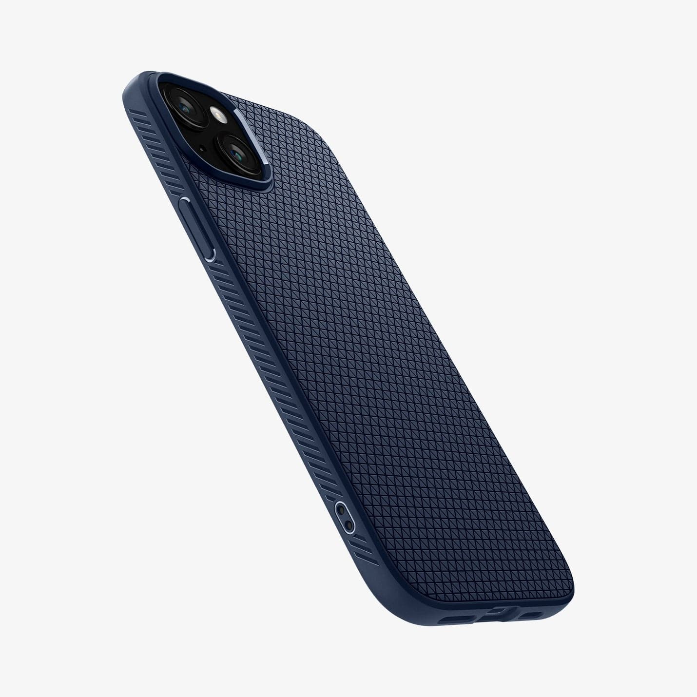 Spigen Liquid Air case for iPhone 15 in Navy Blue – detail image 10